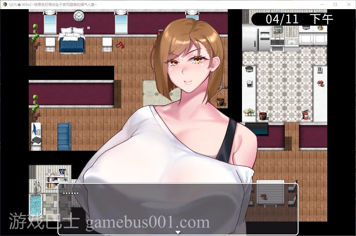 【RPG/中文/NTR】被黑色巨根击坠子宫而堕落的强气人妻~ 官中版【新作/470M】