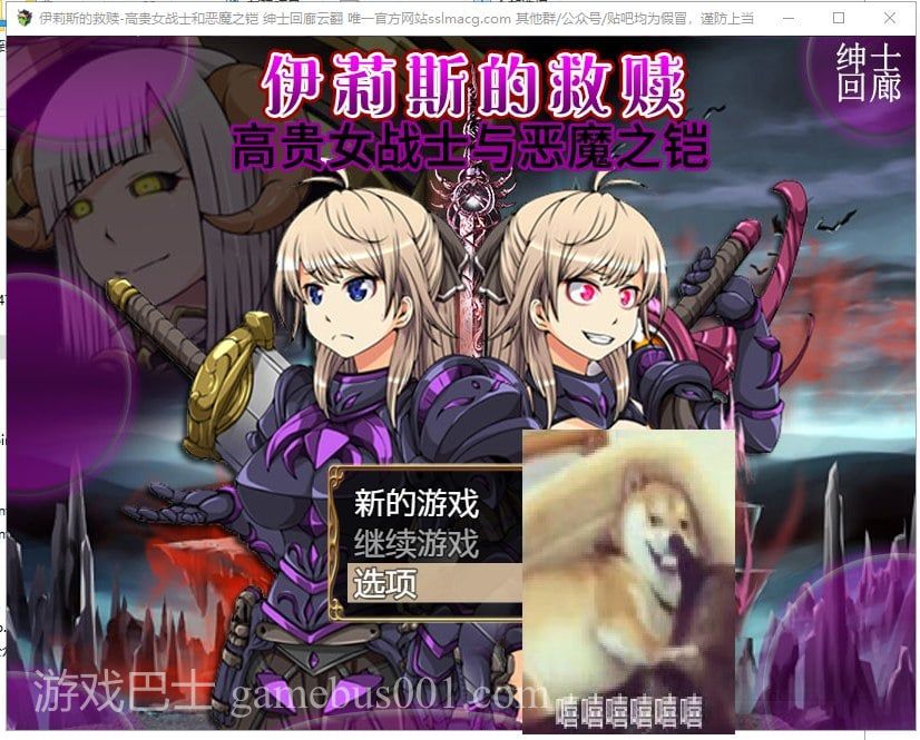 【RPG/汉化】伊莉斯的救赎-高贵女战士与恶魔之铠 机翻版【1.5G/新汉化/全CV】
