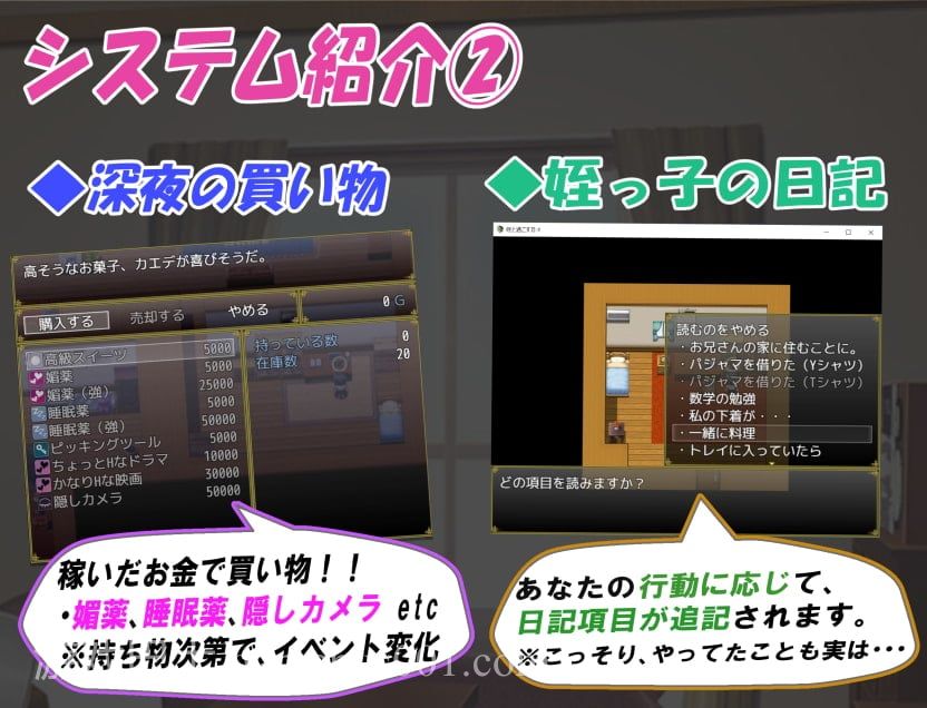 【日式RPG/新汉化】与可爱的侄女同居生活1.0.3 安卓+PC 精翻版【500M】