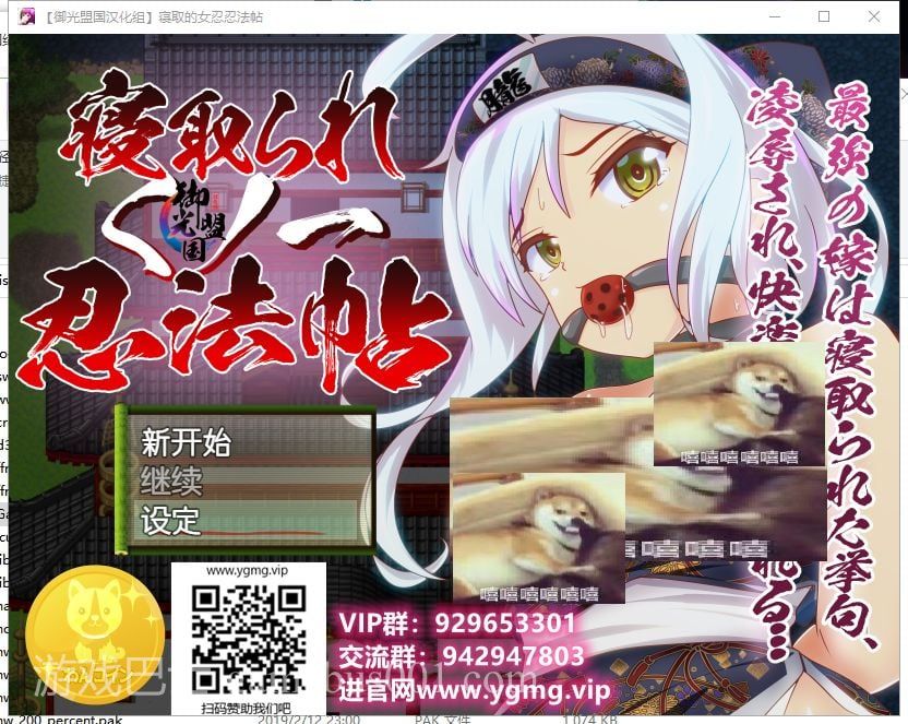 【RPG/汉化】被寝取的女忍绫女忍法帖 安卓+PC 精翻汉化版【新汉化/620M】