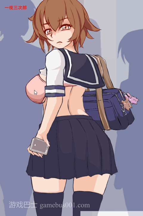 【2D/汉化/全动态】电车上的JK鄙夷的看着我为所欲为！精翻汉化版【新汉化/300M】