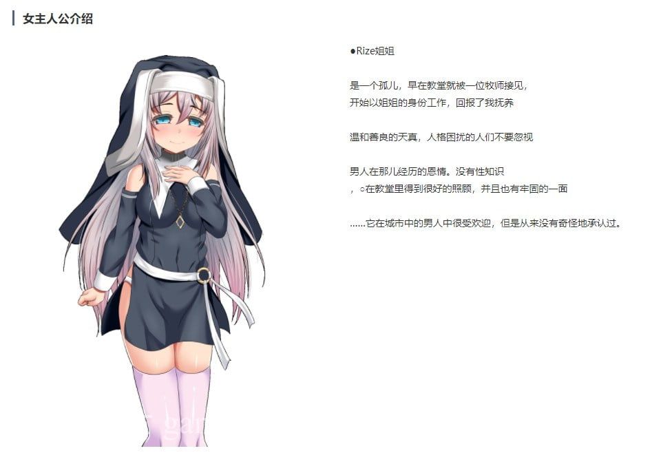 【RPG/汉化】修女莉兹的受难记 V1.01 汉化版【340M/新汉化】