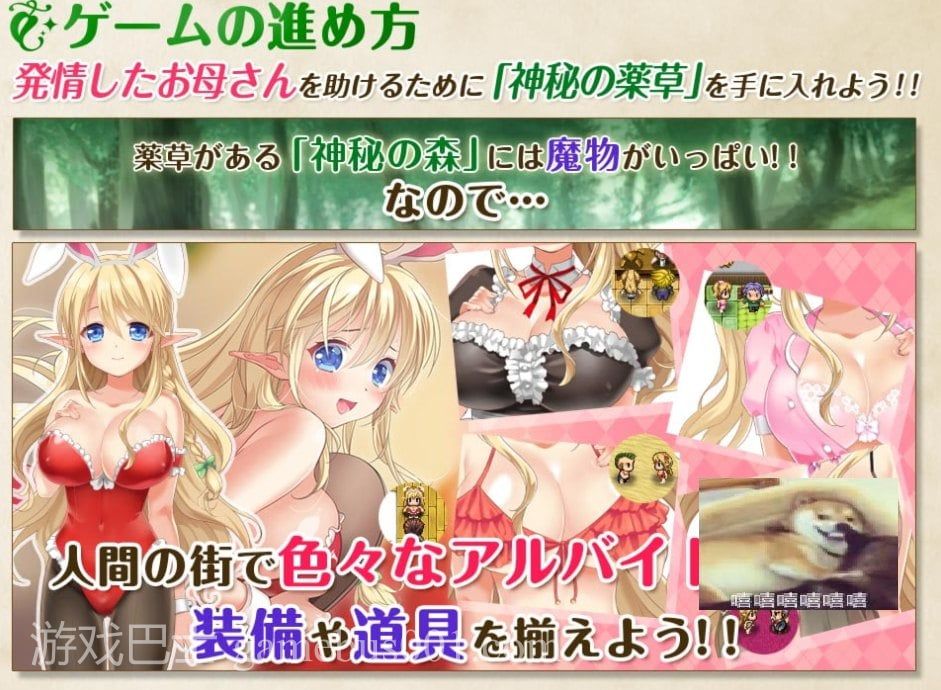 【RPG/汉化】精灵母娘与不可思议的果实 精汉化版 付存档【840M/新汉化/全CV】