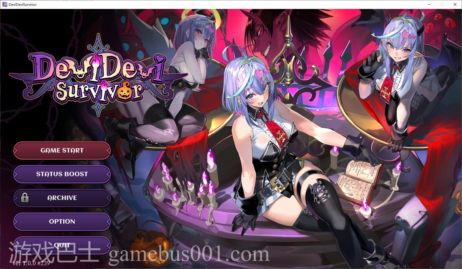 【日式ARPG/中文/动态】DeviDevi Survivor PC+MAC DL官中版【新作/1.6G】