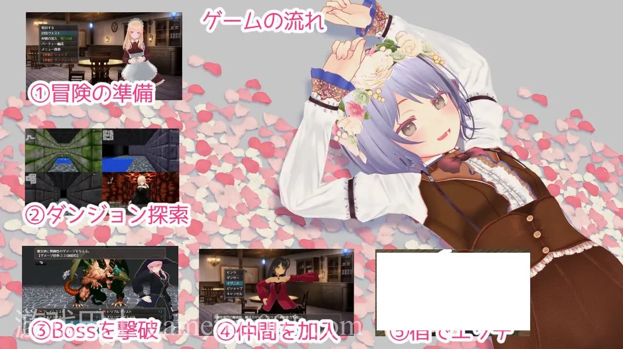 【日式RPG/中文】迷宫之花 steam中文版【新作/2.1G】