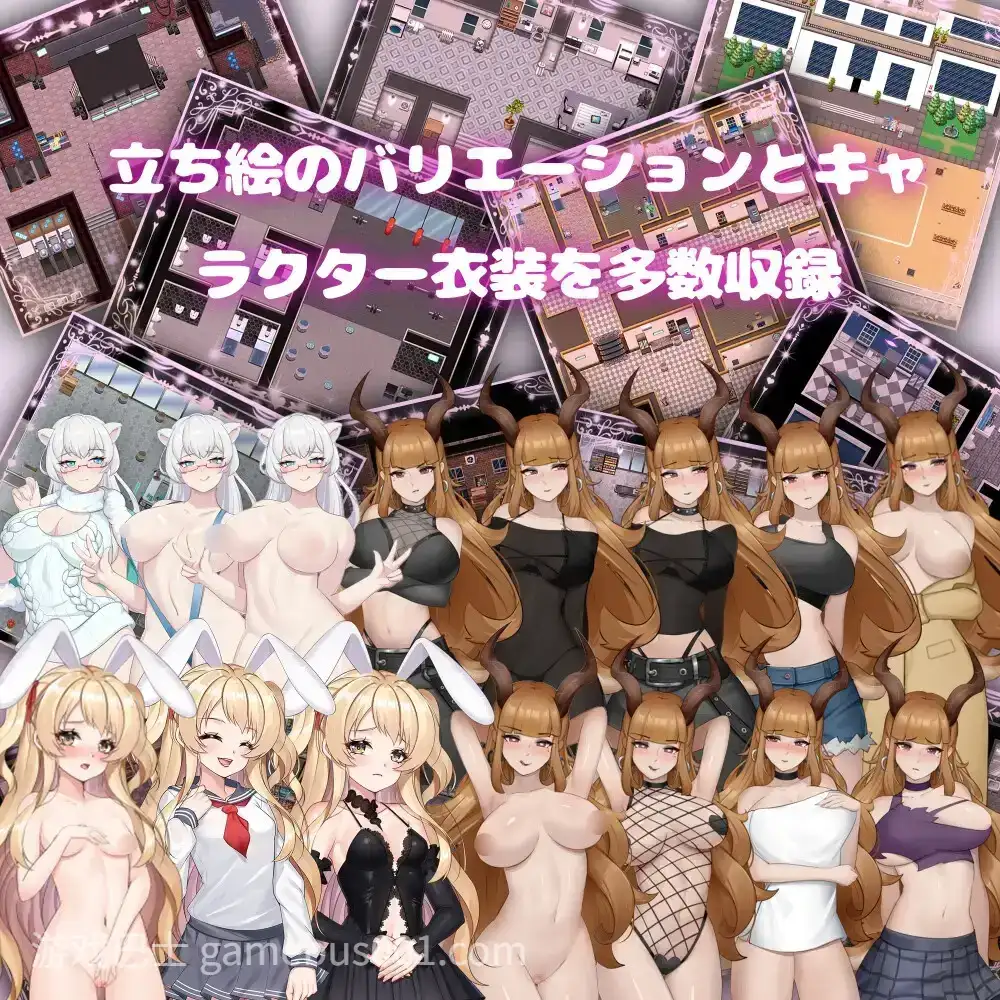 【日系RPG/官中/NTR/PC+安卓joi】纯爱！？乱交？！ 樱花季物语 純愛! 乱交! 桜シーズン物語 官方中文版【986M】