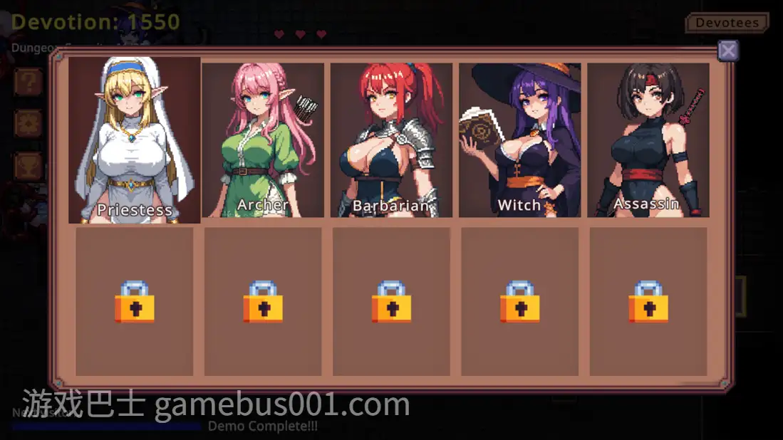 [互动SLG/官中/动态/PC]地牢誓约 地牢奉献 Dungeon Devotion Ver1.2c 官中步兵版【229M】