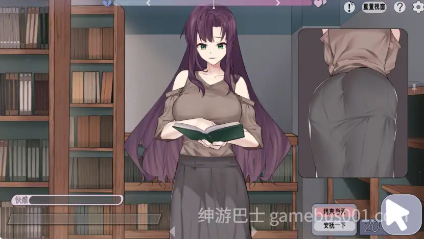[日式SLG/巨乳/爆乳/动态] 邂逅书店 出会い本屋 Serendipity Bookshop v1.01 Steam官方中文步兵版
