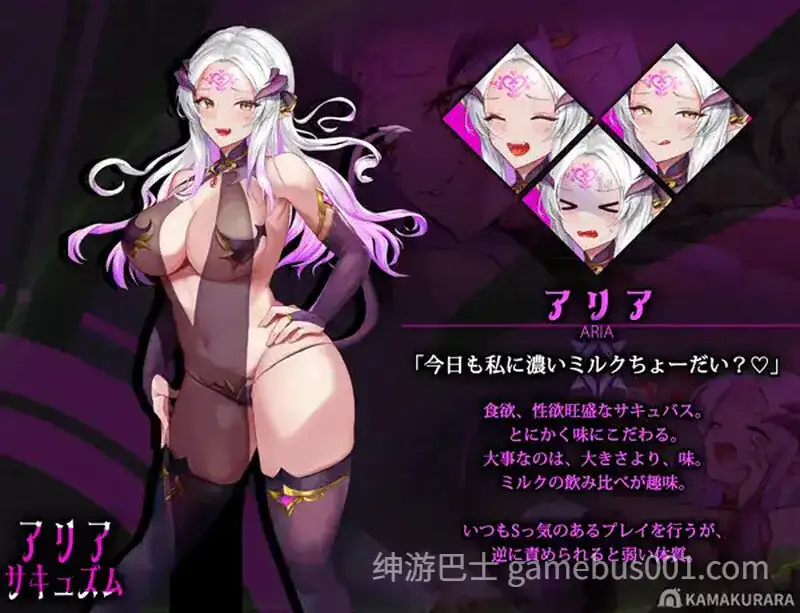 【指尖SLG/魅魔/阿黑颜/动态】魅魔咏叹调（アリアサキュズム） v1.20 AI汉化步兵版+全回想存档