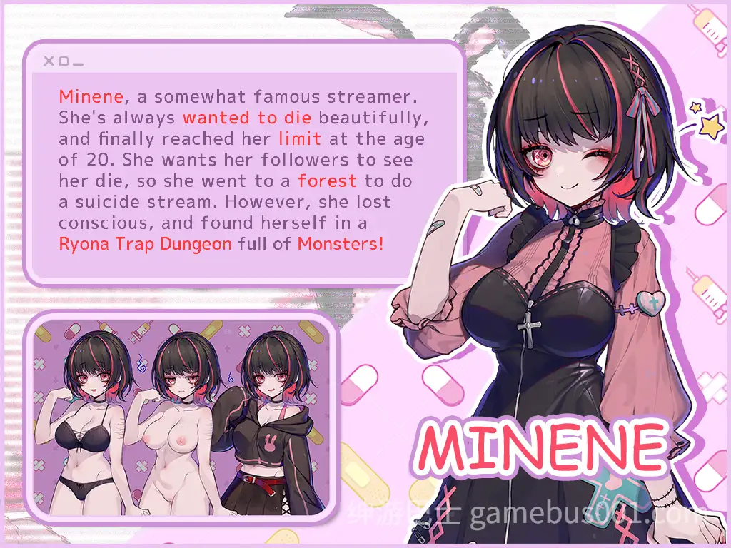 新作[日式SLG/虐系/动态] 可爱 -虐系陷阱地牢- Kawaii -Ryona Trap Dungeon- Steam官中版+存档