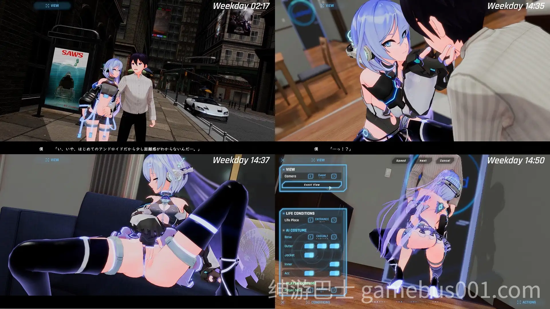 【大型ACT/3D互动/官中/全动态/PC】驱动妖精AI-deal-Rays 駆動妖精アイディールレイズ Ver2.1+DLC Ver1.10【8.76G/全CV】