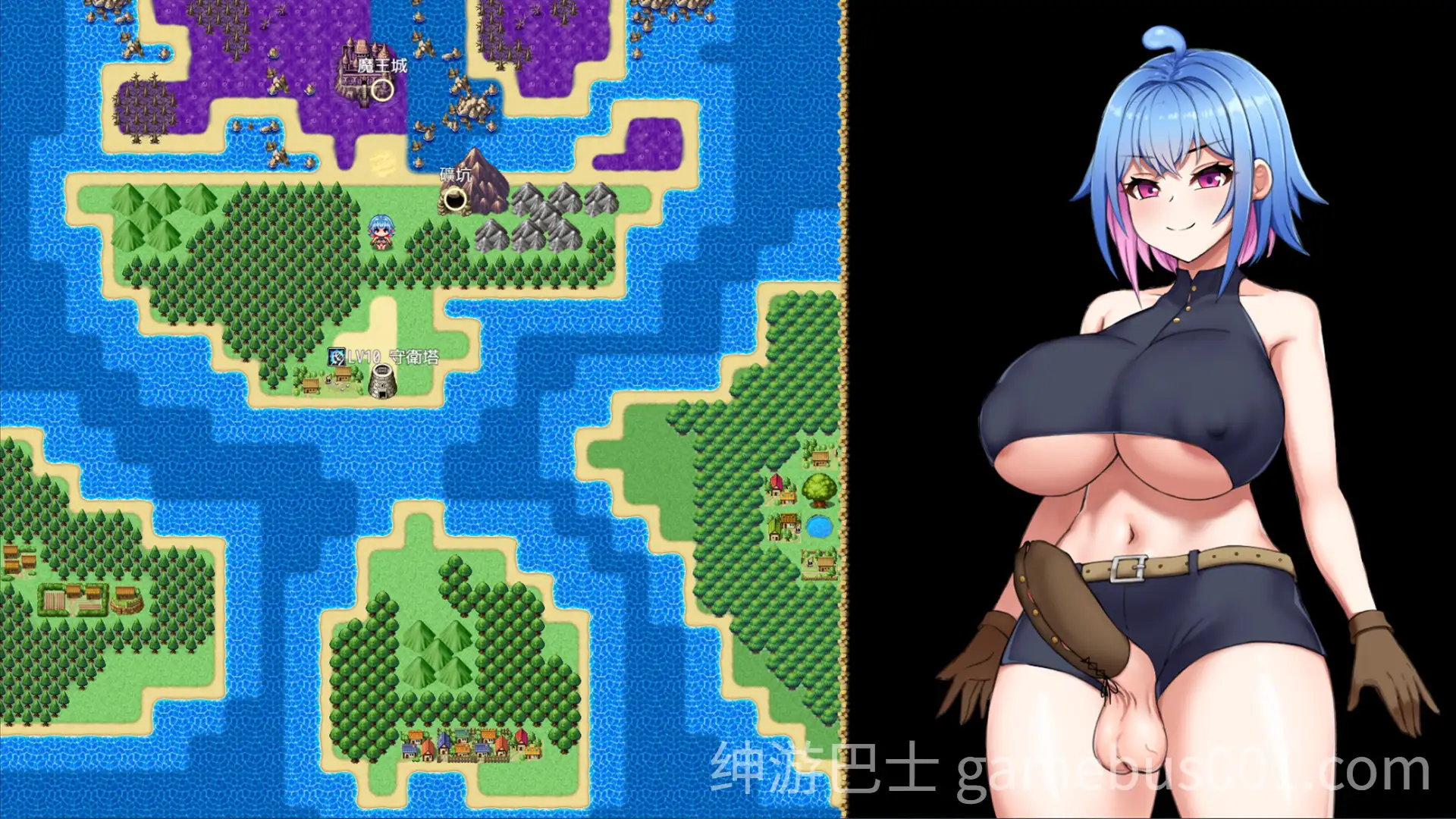 【日系RPG/官中/后宫/扶她/PC+安卓joi】将异世界收入后宫！Futanari's Sex World! 官方中文步兵版【756M】