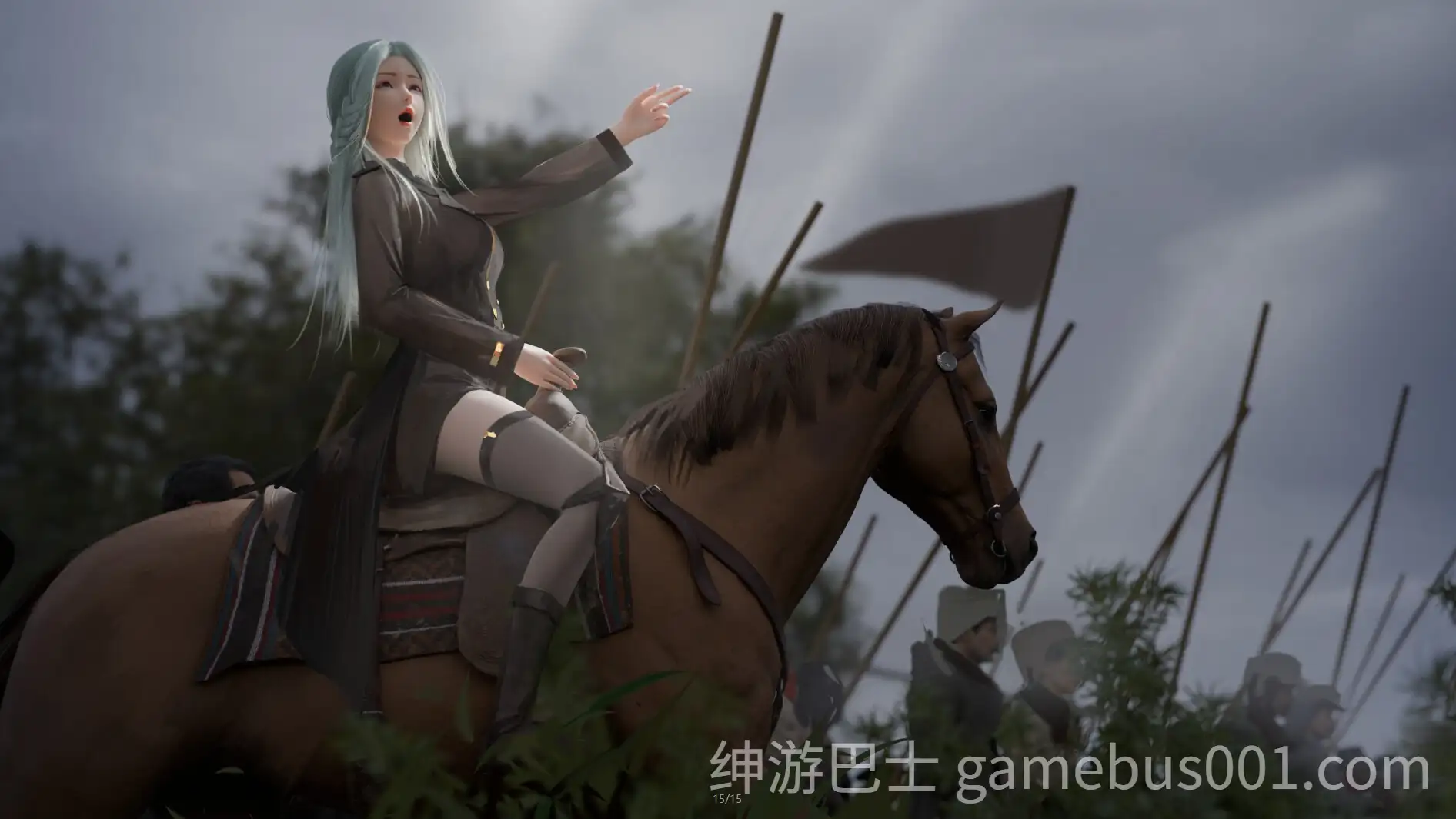 PC【古风精美触摸互动SLG动态步兵】神话传记1~6合集：复仇官中+全DLC+附带前五部【12G】