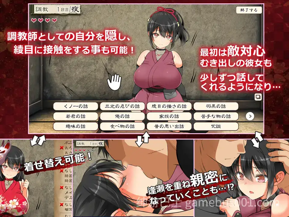 【大型SLG/官中/动态/PC】忍墮－女忍調教 女忍者堕落：忍堕とし Shinobi VB.13126066 STEAM官方中文版+DLC+攻略【11.3G】