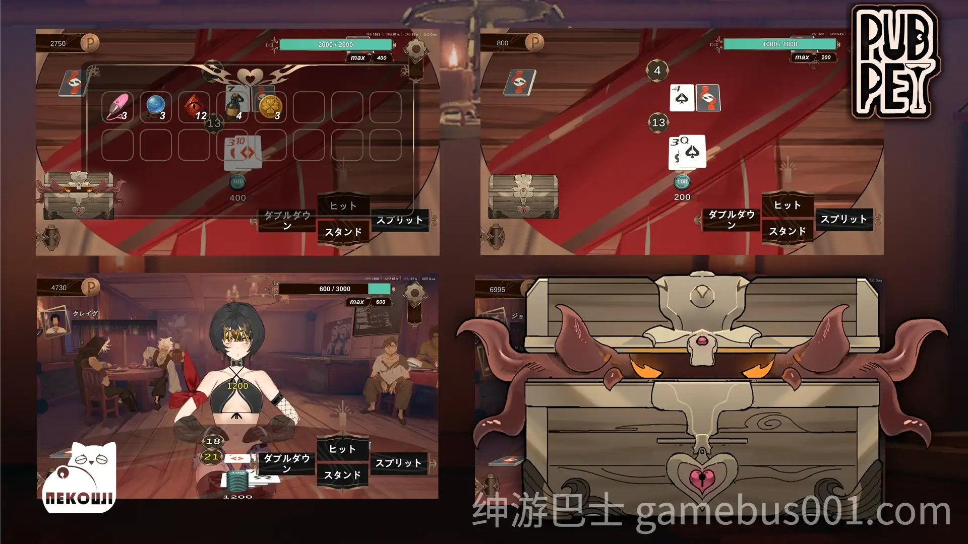 【日系SLG/官中/NTR/PC】酒馆奴隶 PUBPET Demo 官方中文版【758M】