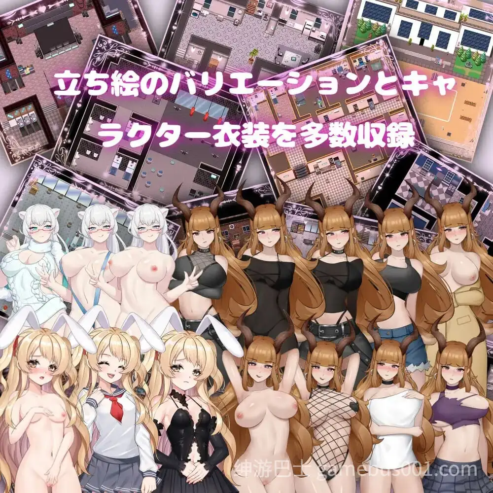[RPG/动态/NTR]纯爱！？乱交！？樱花季物语 三只宠物圈养记 純愛! 乱交! 桜シーズン物語 The Pet Whisperer