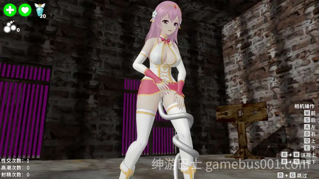 【日系ACT/3D互动/官中/战斗H/PC】圣女堕为淫魔之时 聖女は淫魔の時を Ver1.1.0 官方中文版【1.58G】