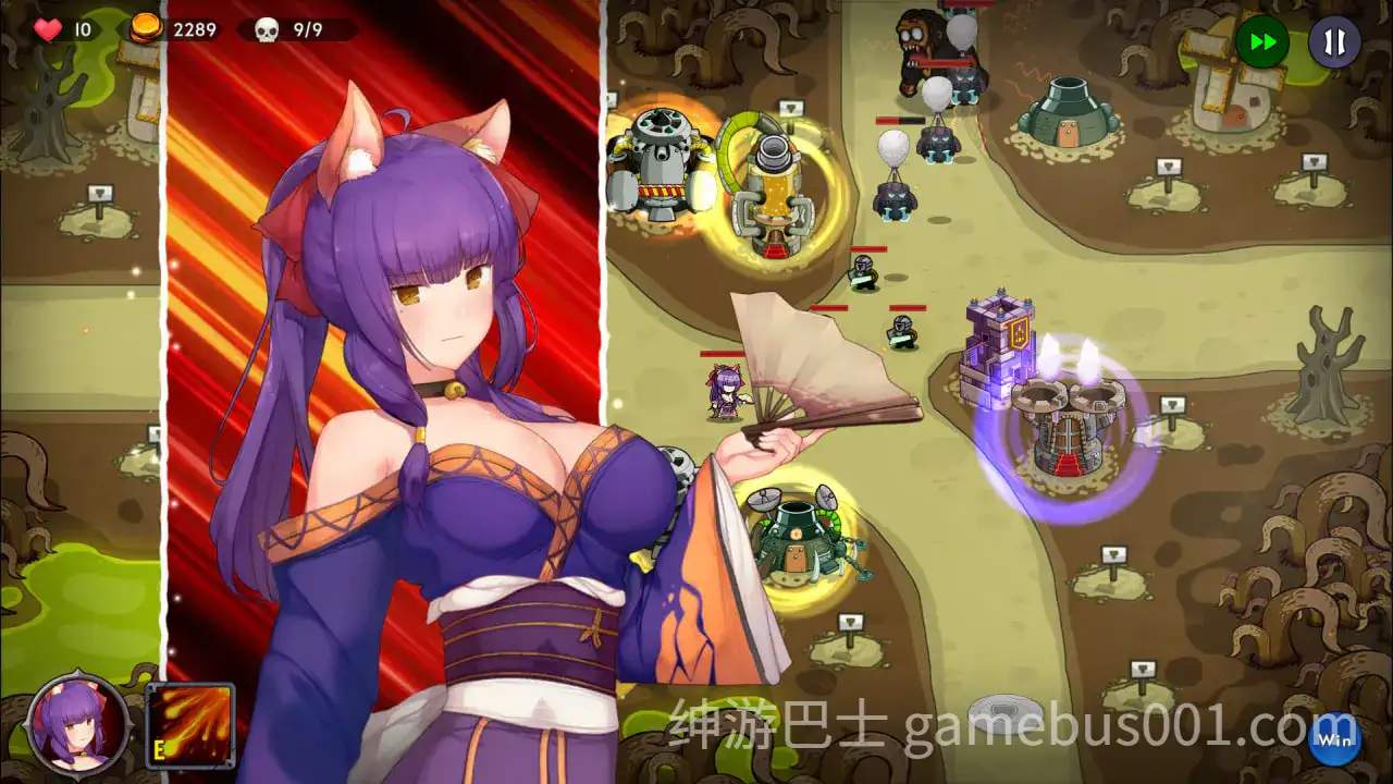 [塔防SLG/中文/步兵全动态] [绅士版王国保卫战] 神秘世界的美丽俏女神 Ver1.00 STEAM官方中文步兵版 [750M/新作/全CV]