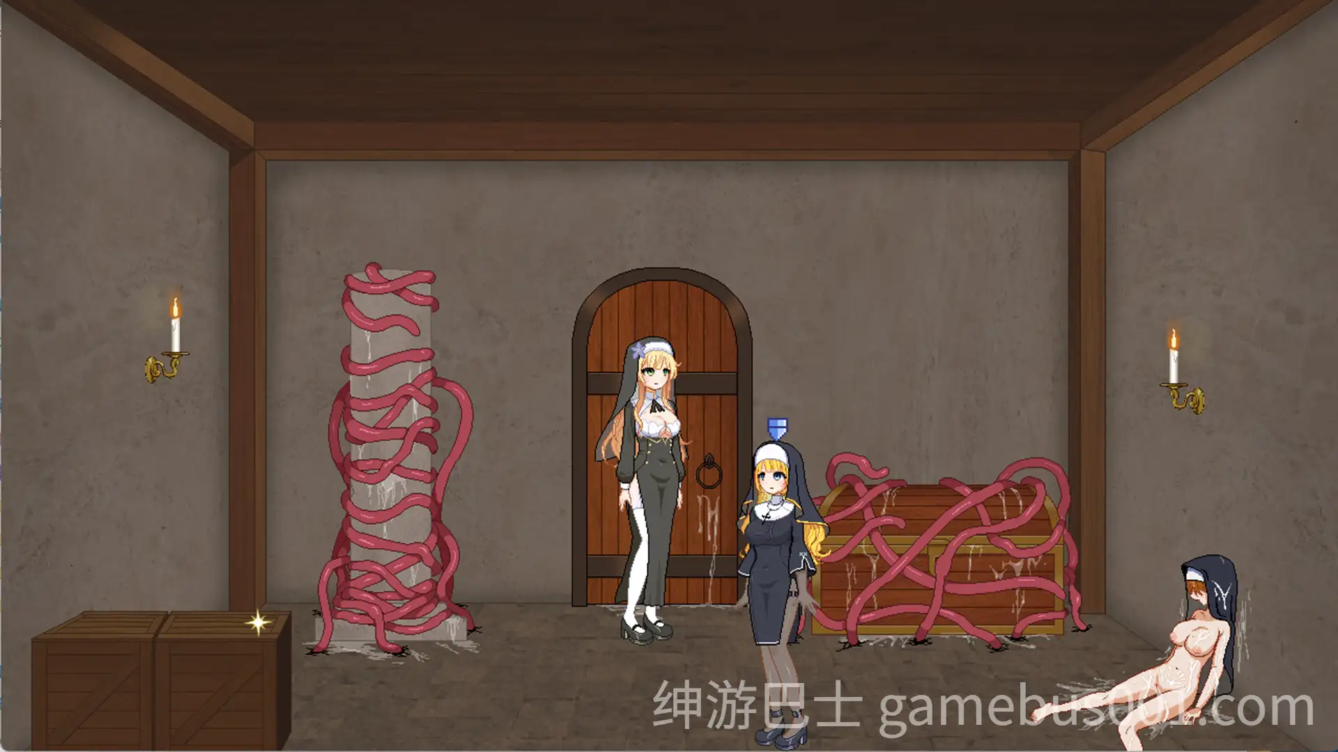 【日系ACT/官中/全动态/PC】逃出修女世界 SisterWordEscape 官方中文步兵版【334M】