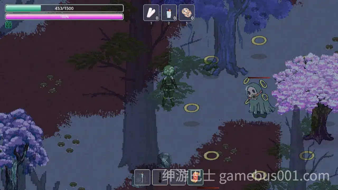【动作ACT/像素动态】娜莉亚的新任务（Narea’s New Mission ） v1.4 官中步兵版+存档-游戏截图2