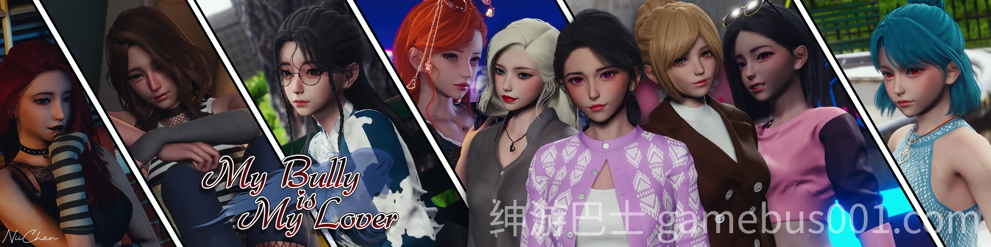 【SLG精品/后宫恋爱/PC+安卓】我的女友是恶霸 我的爱人是霸凌女 恶女 My Bully Is My Love AI汉化内嵌版【10.2G】