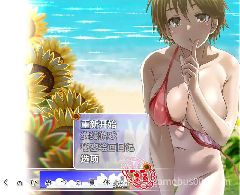 我的秘密暑假 花丸ぼくのひみつの夏休み はなまる Ver1.1.2 Mtool汉化版-游戏截图1