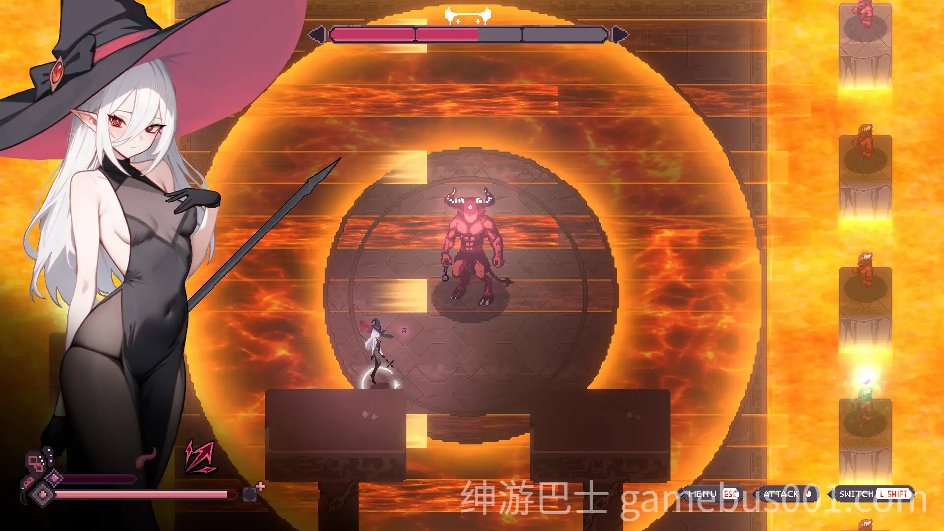 魔女的地牢 魔女のタンジョン Witch’s Dungeon v1.3.14 2025.4.9 机翻汉化版-游戏截图3