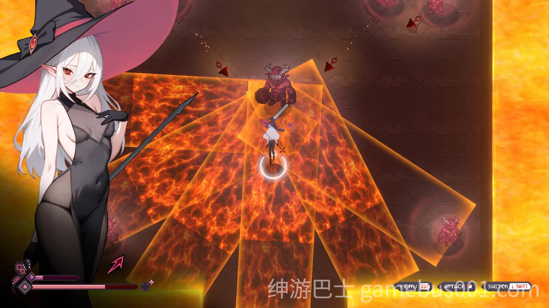 魔女的地牢 魔女のタンジョン Witch’s Dungeon v1.3.14 2025.4.9 机翻汉化版-游戏截图1
