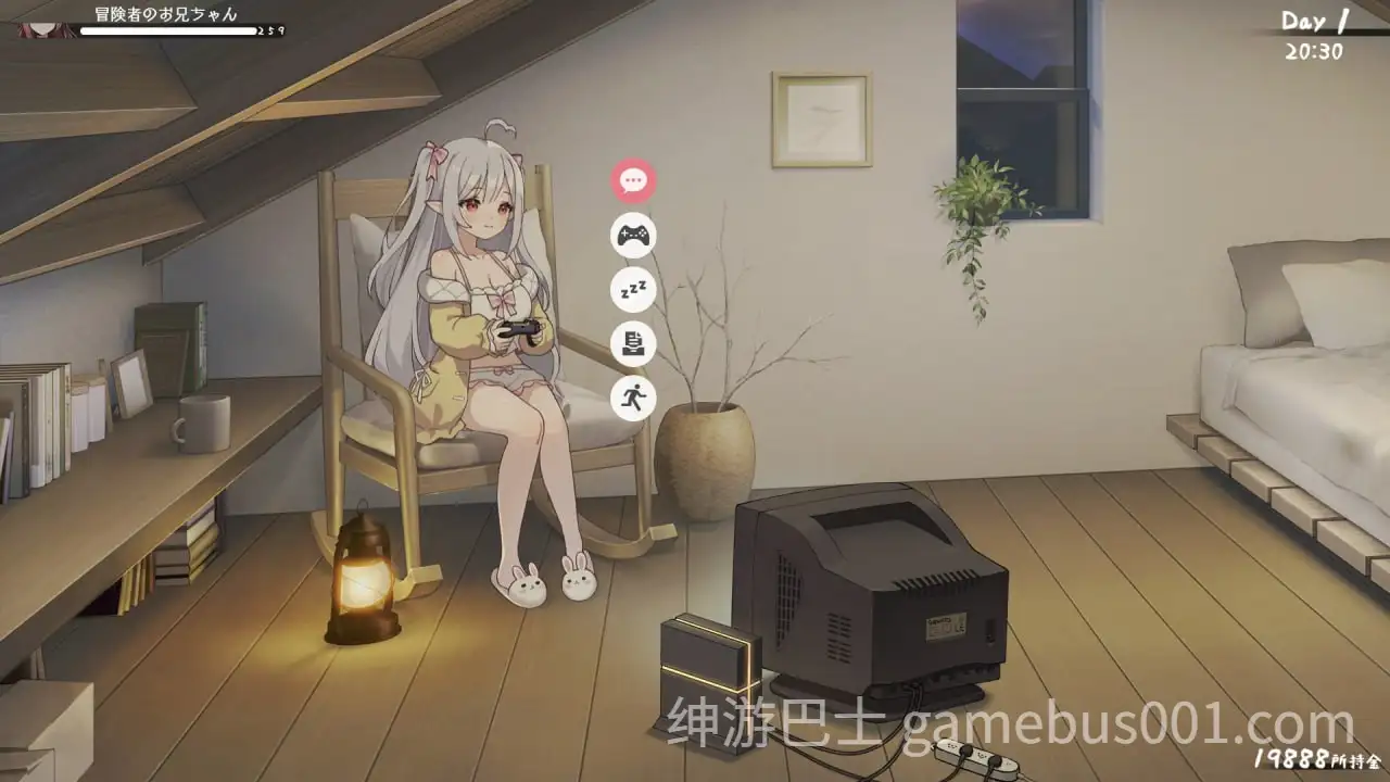 和存在感薄弱妹妹一起的简单生活 存在感薄い妹との簡単生活 v0.9B 官方中文版 [PC+安卓】-游戏截图1