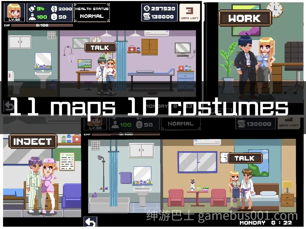 【SLG/像素】负债生活/借金生活（Life In Debt）机翻版-游戏截图0