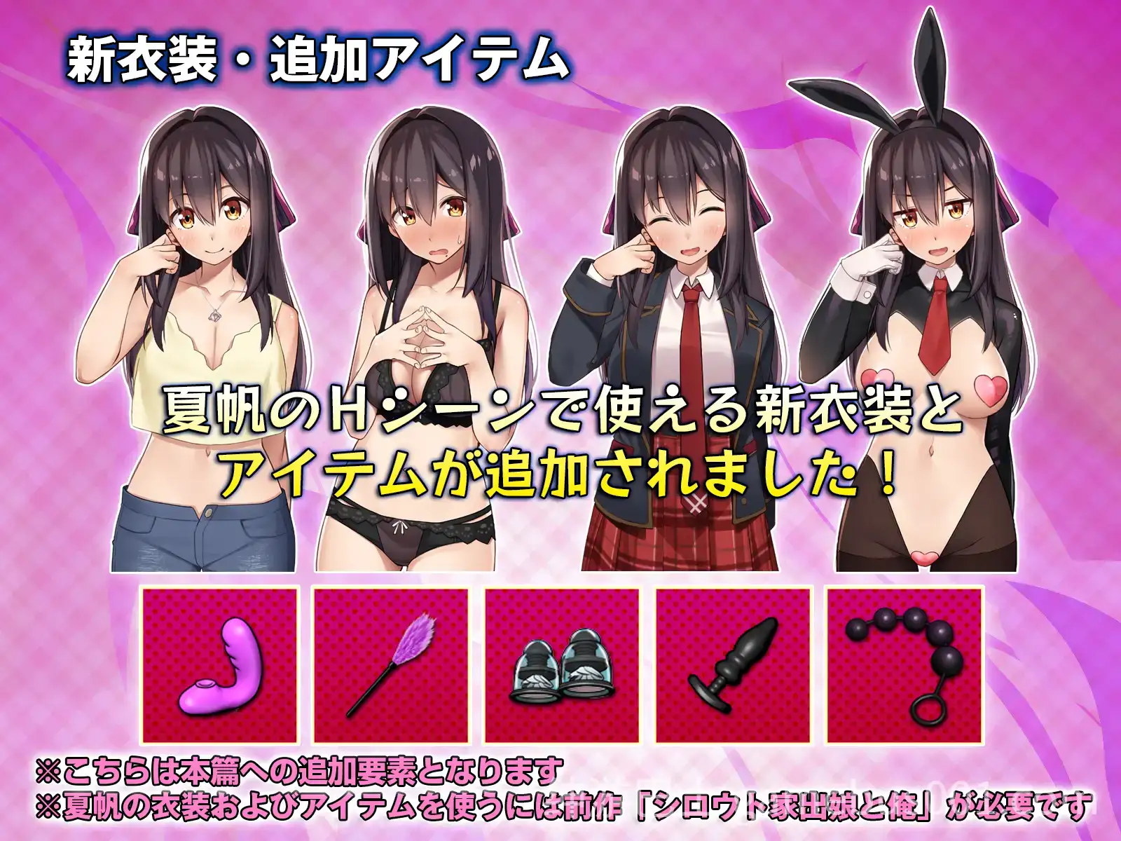 【精品SLG】外行离家少女与我 シロウト家出娘と俺 Sweet Days v1.04upd1 AI汉化版-游戏截图3