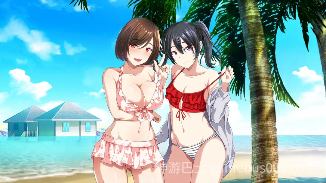 【ADV/泳装/辣妹】群女乱滩齐斗艳：处男撒香引爆春潮海滩 官方中文版-游戏截图2
