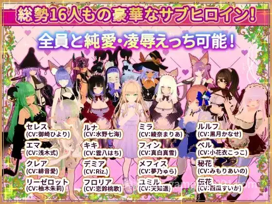 异世界树的巫女～用魔法触摸尽情做色色的事 V1.6 官中版+DLC-游戏截图0