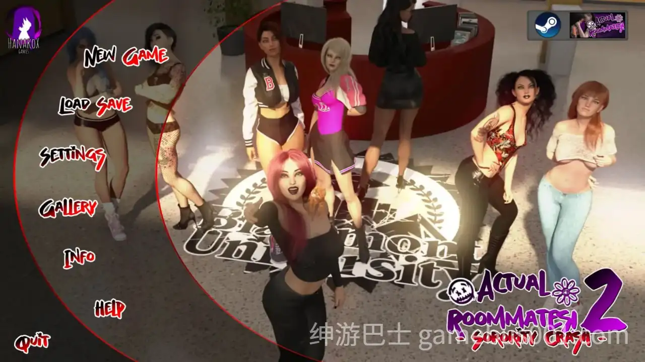 【欧美SLG/动态】真正的室友2姐妹狂欢会 Actual Roommates 2 - Sorority Crash AI汉化版【PC+安卓】-游戏截图0
