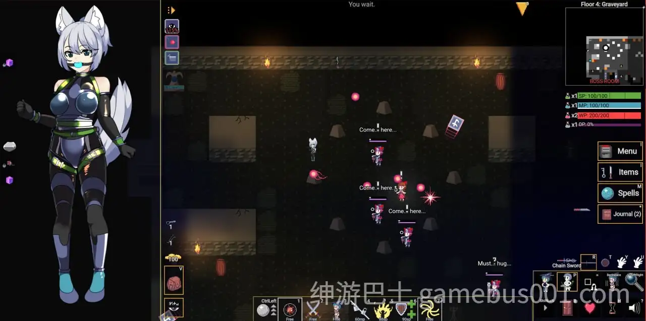 【RPG/拘束】变态地牢-玩偶柜 Kinky Dungeon v5.4.78 官方中文版-游戏截图5