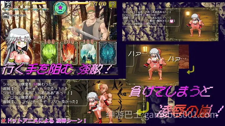 【RPG/像素】白龙巫女与漆黑骑士 / 白龍の巫女と漆黒の騎士-游戏截图0