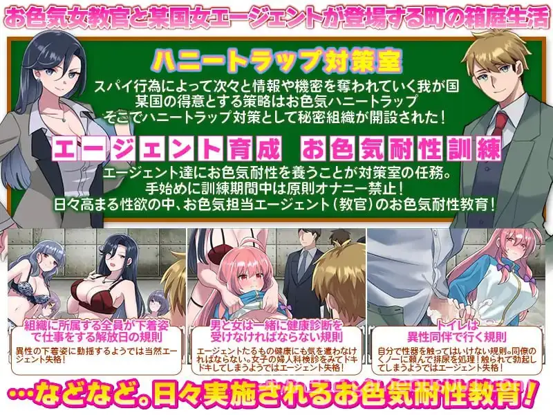 反美人计对策室 / ハニートラップ対策室 汉化版 [PC+安卓】-游戏截图0