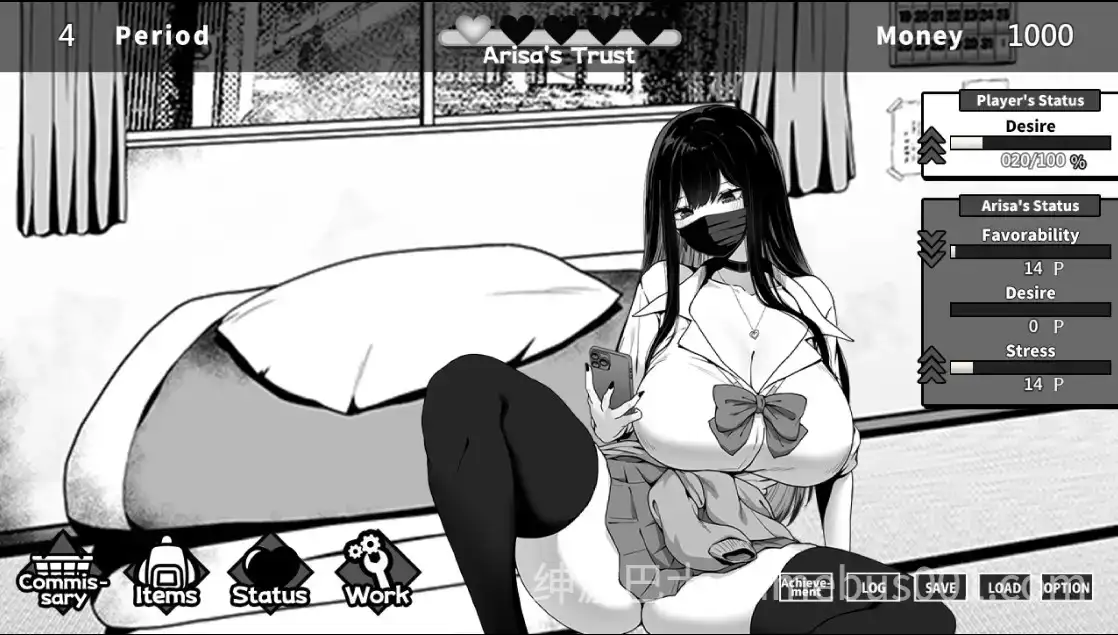 与JK女孩在清洁工房间的生活 v1.0.3 [PC+安卓】-游戏截图1