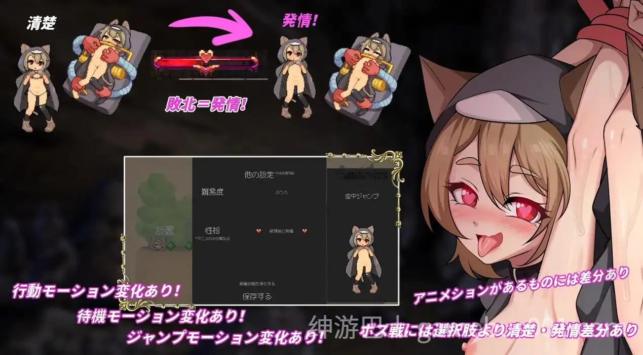 隐匿在欲望之城的异世界 欲望の城に隠された異世界 v1.0.7 官中版+存档-游戏截图0