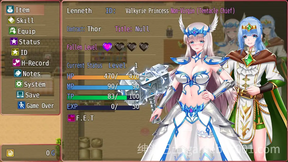 【RPG/动态】堕天女武神 / Fallen Valkyri v0.415 官方中文版-游戏截图4
