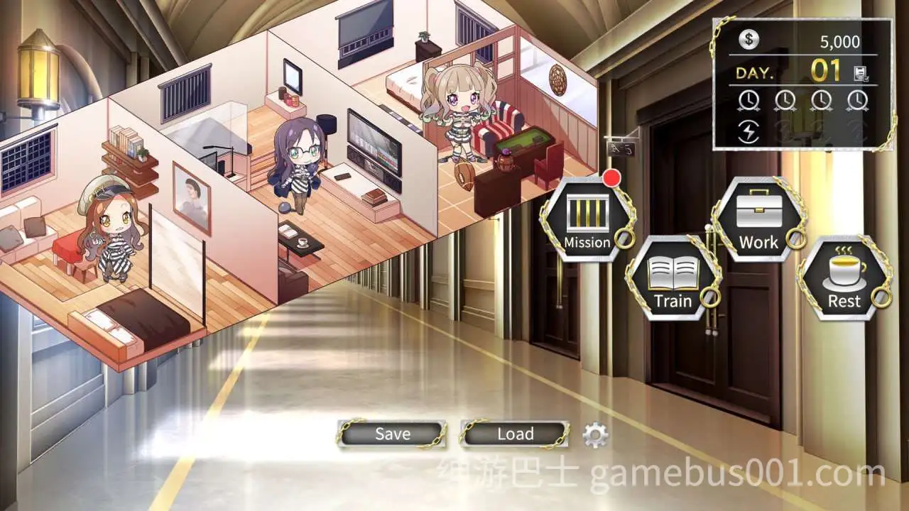【SLG/动态】绝对人权女子监狱 Women’s Prison V1.06 官中步兵版-游戏截图1