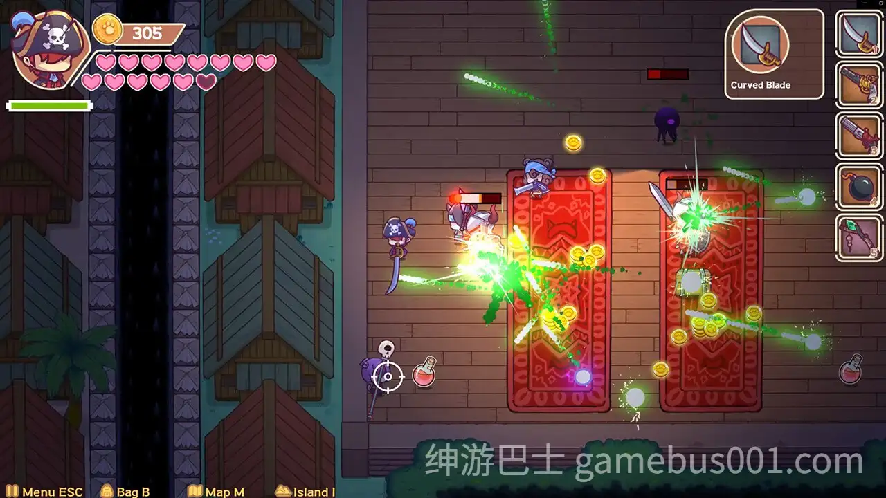 【RPG/射击】海盗：尼克小姐 Miss Neko Pirates 官方中文版-游戏截图1