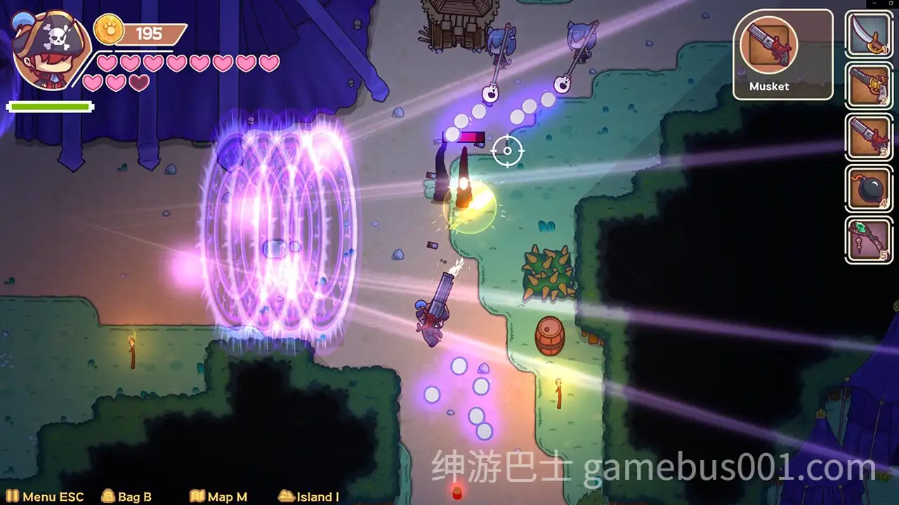 【RPG/射击】海盗：尼克小姐 Miss Neko Pirates 官方中文版-游戏截图2