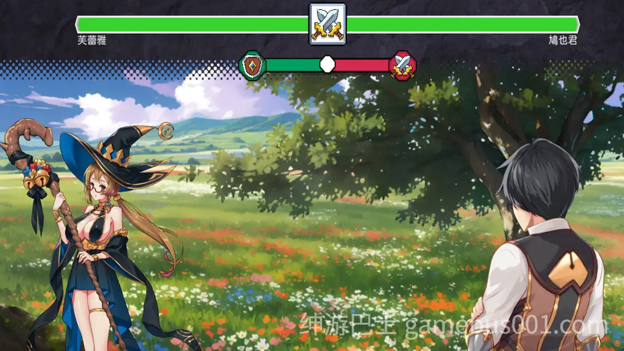【格斗SLG/动态】摇摆英雄 Swing Hero 官中步兵版-游戏截图3