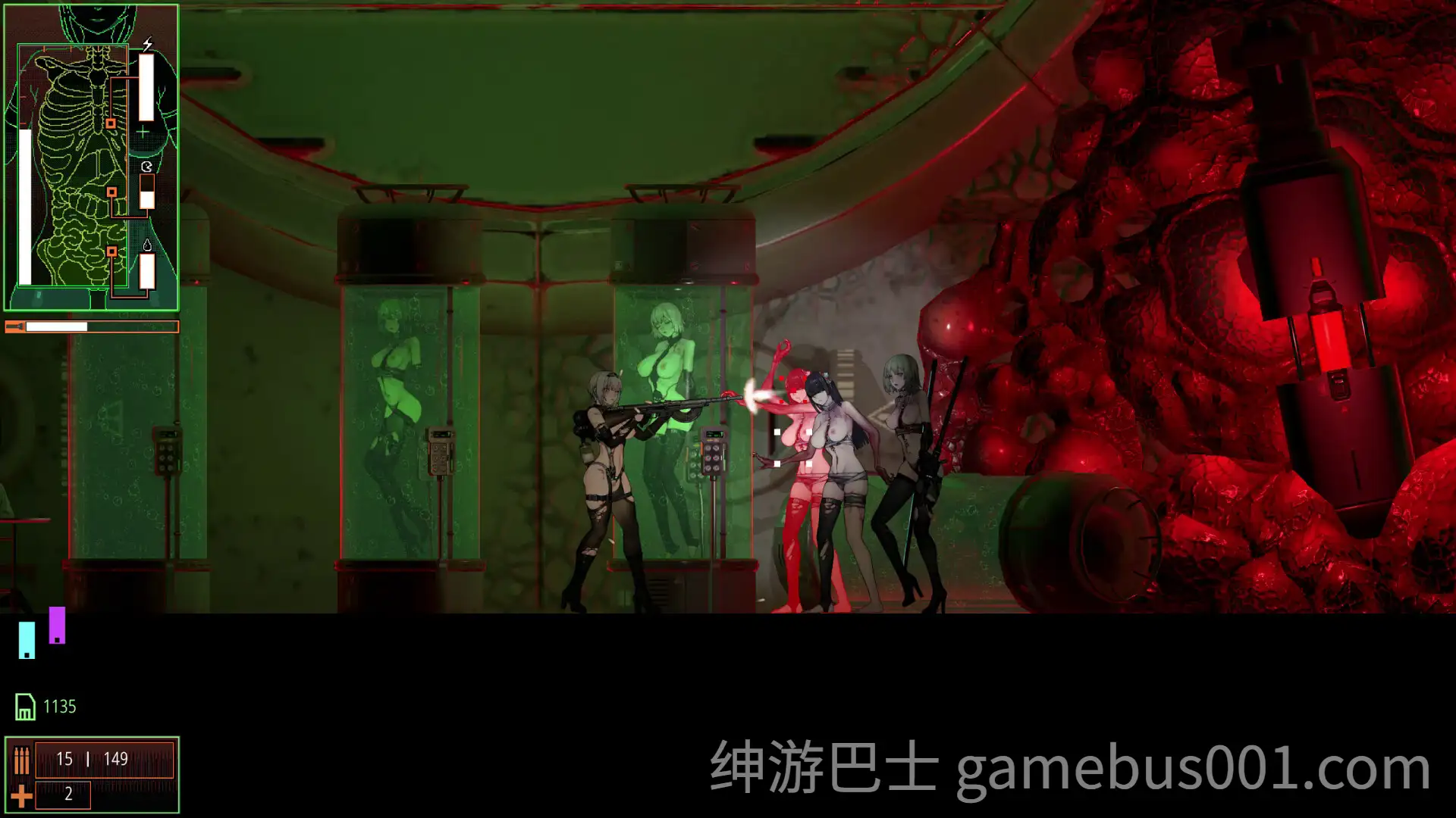 青色大脑 CYAN BRAIN シアンブレイン Ver1.1.3 官方中文步兵版+存档 | 动态2D科幻动作射击游戏-游戏截图3