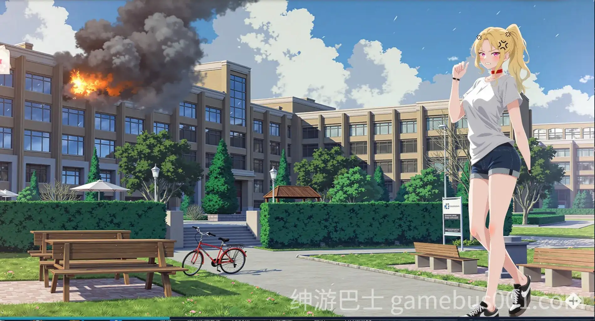 灵校园的奇妙日常 Spirit School Days V1.0 官方中文版 | 动态2D校园灵异恋爱视觉小说-游戏截图1