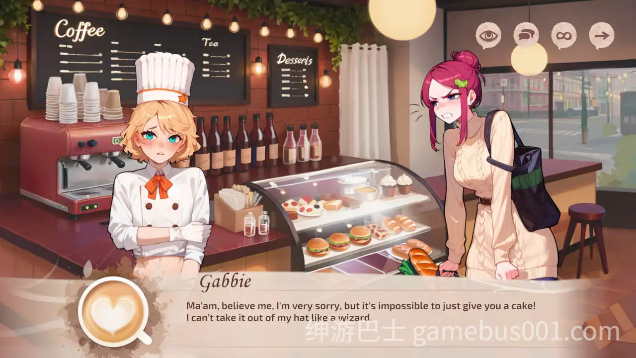 咖啡与欧派 Coffee & Boobs V1.3 官方中文步兵版-游戏截图4