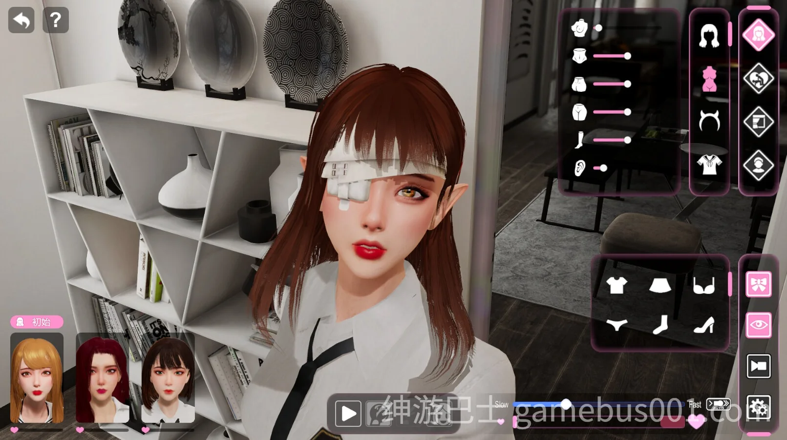 爱情挑战：雪山别墅和三个女孩的做爱假期（Love challenge）V1.5.5 官方中文版+DLC-游戏截图0