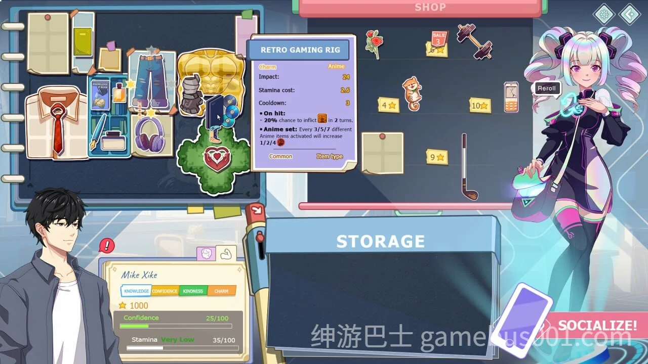 爱与生活幸福学生 v2.10 新春版-游戏截图6
