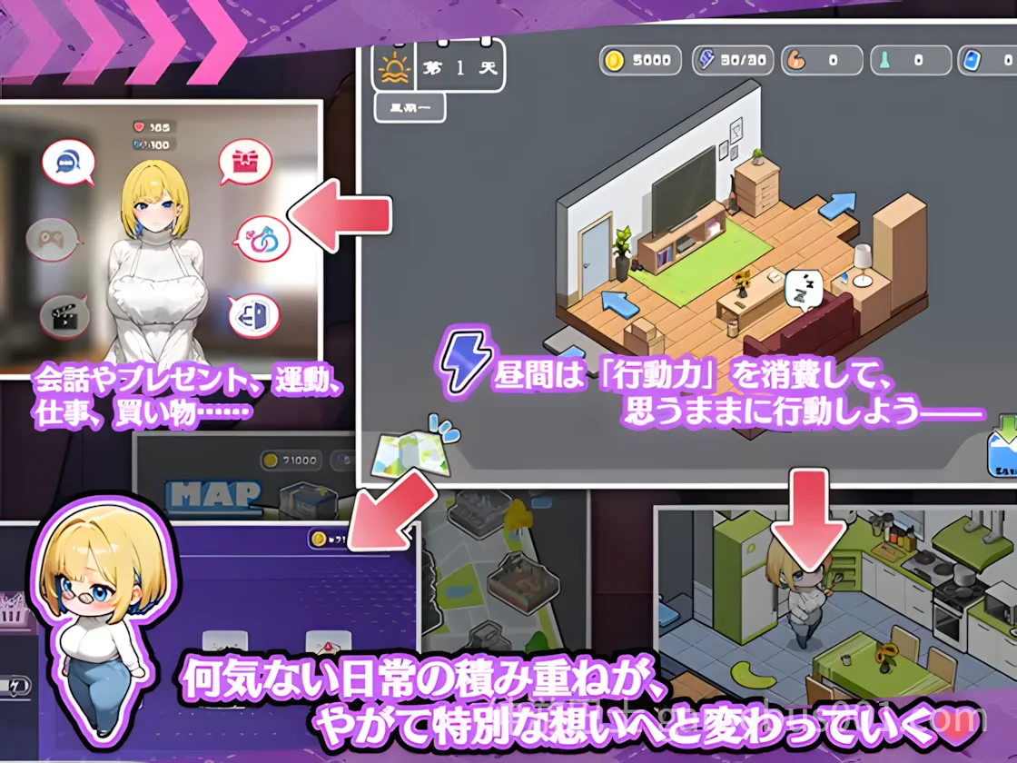 对姐姐保密的同居生活 / お姉ちゃんにはナイショの同居生活 官中版-游戏截图2